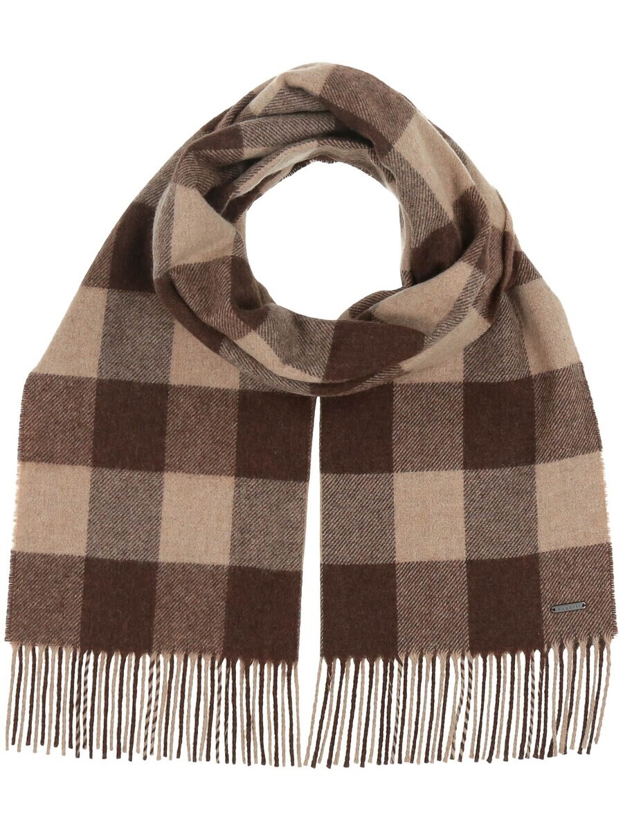 

Шарф bugatti Scarf, цвет brown/dark brown