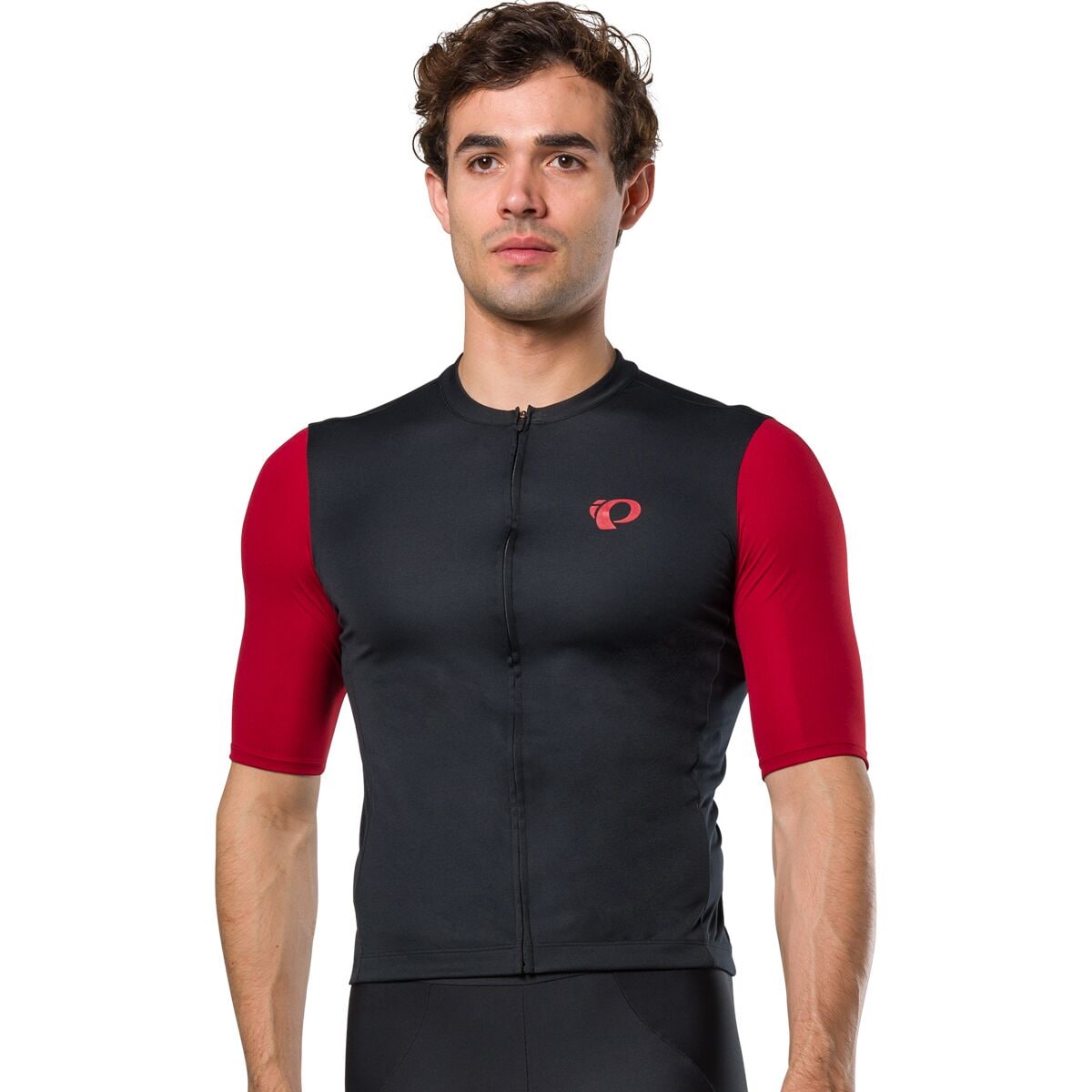 

Джерси attack с короткими рукавами Pearl Izumi, цвет black/red dahlia