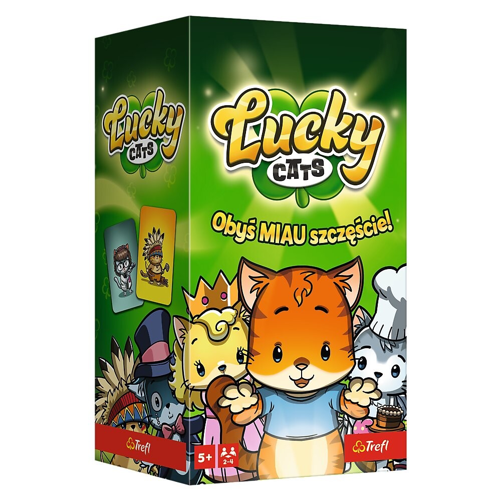 

Lucky Cats, игра настольная, Трефл, 02515 Trefl