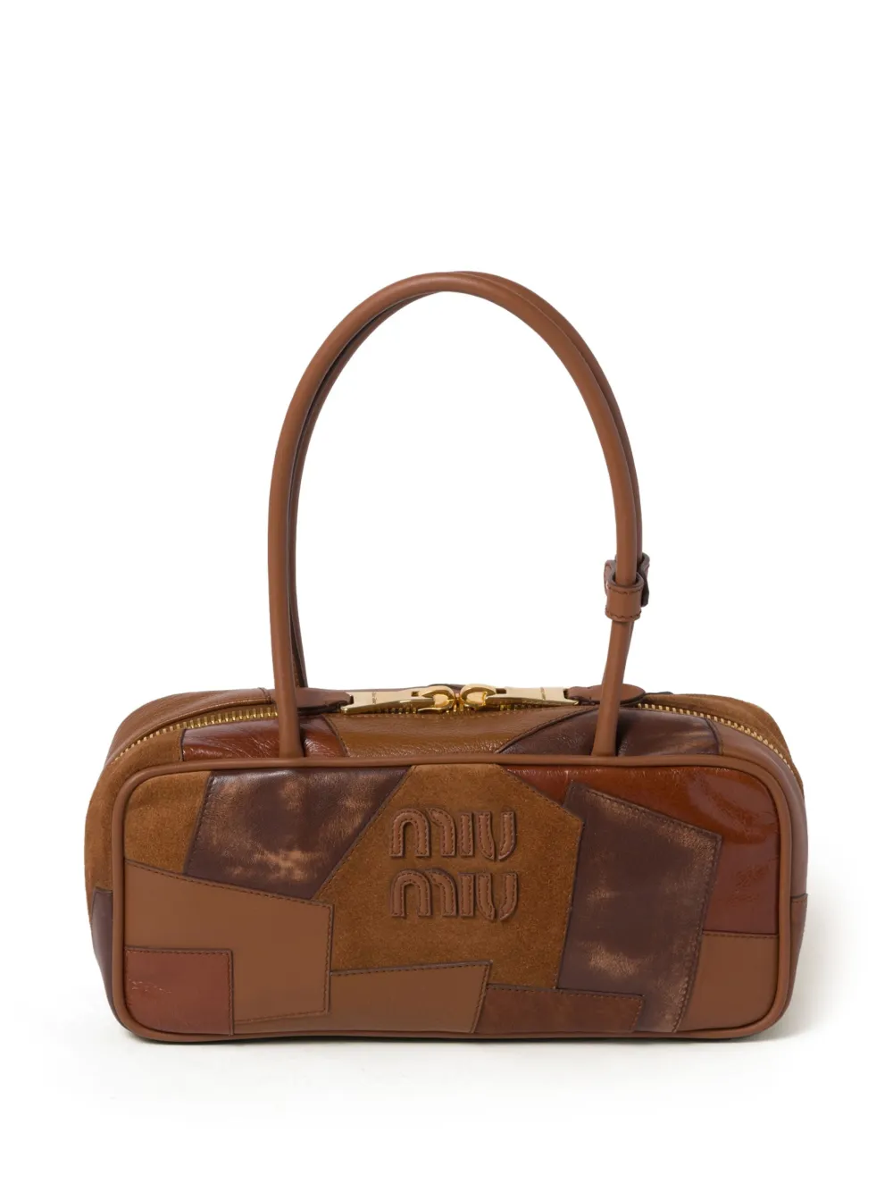 

Сумка-тоут Beau MIU MIU, коричневый