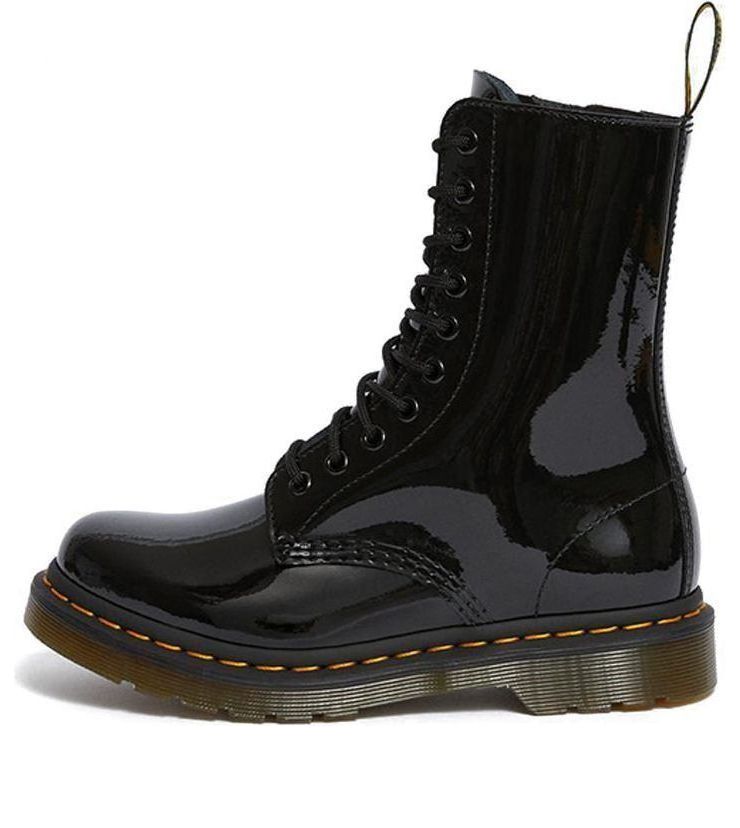 Ботинки Dr. Martens 1490 Patent Lamper, черный