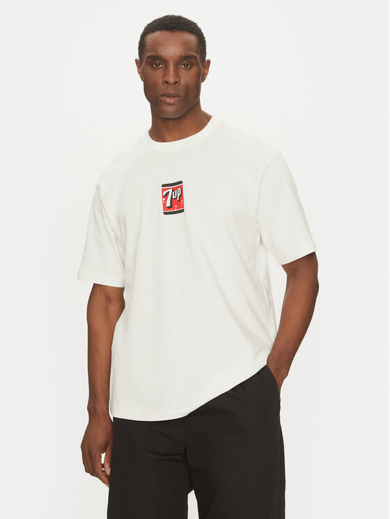

Футболка свободного кроя 7Up 22033847 Only & Sons, белый