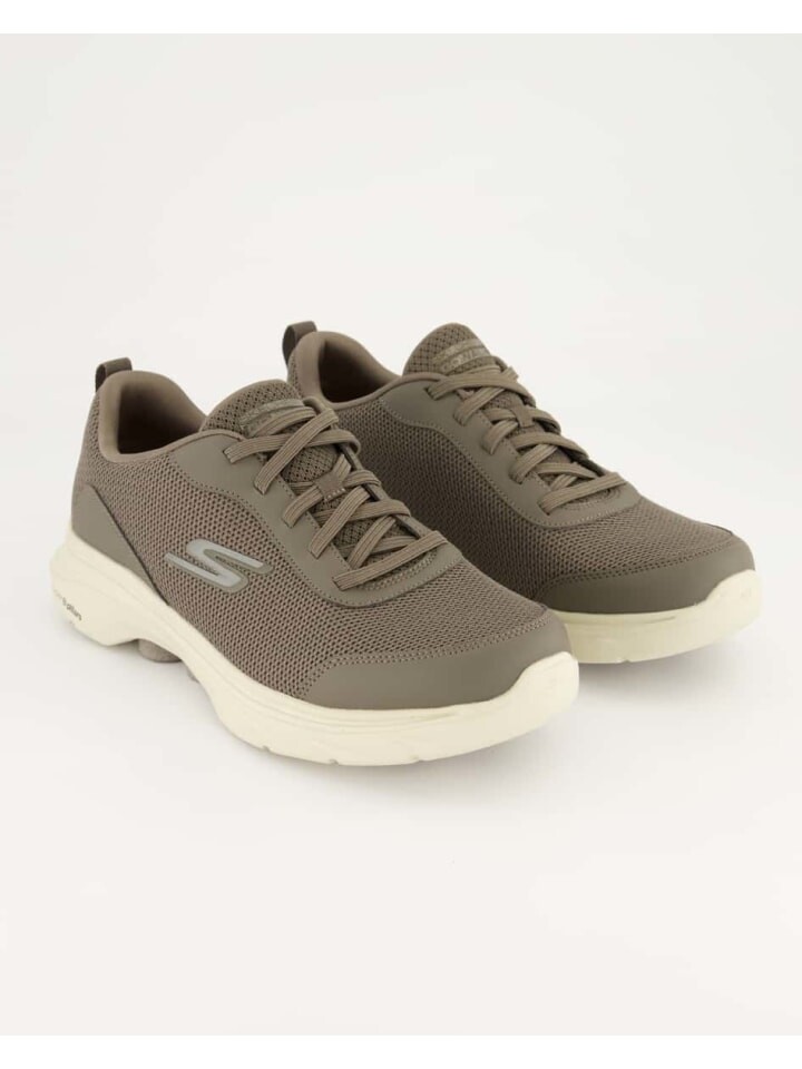 

Кроссовки на шнуровке Skechers, серый