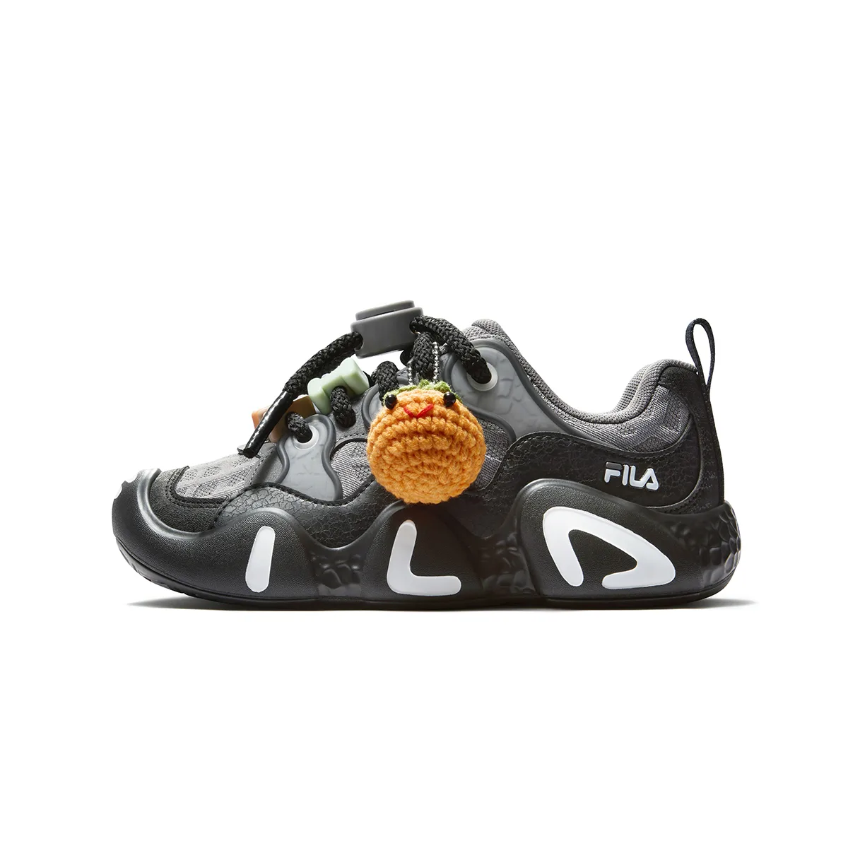 FILA KIDS Детские скейтерские кроссовки Heritage FHT из синтетической кожи и текстиля, устойчивые к истиранию — фото 3