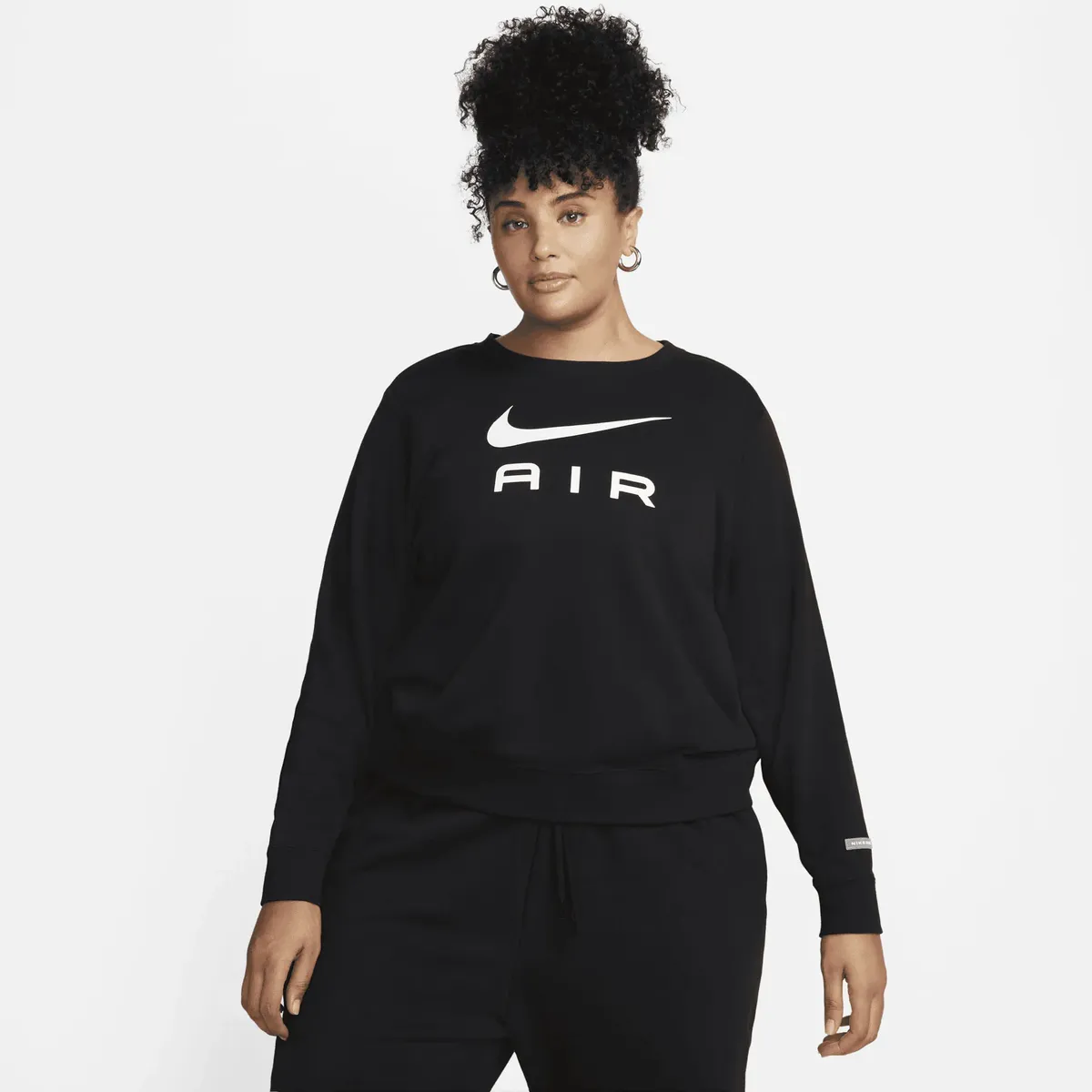 

Толстовка Nike Sportswear "W NSW AIR FLC CREW PLUS", черный