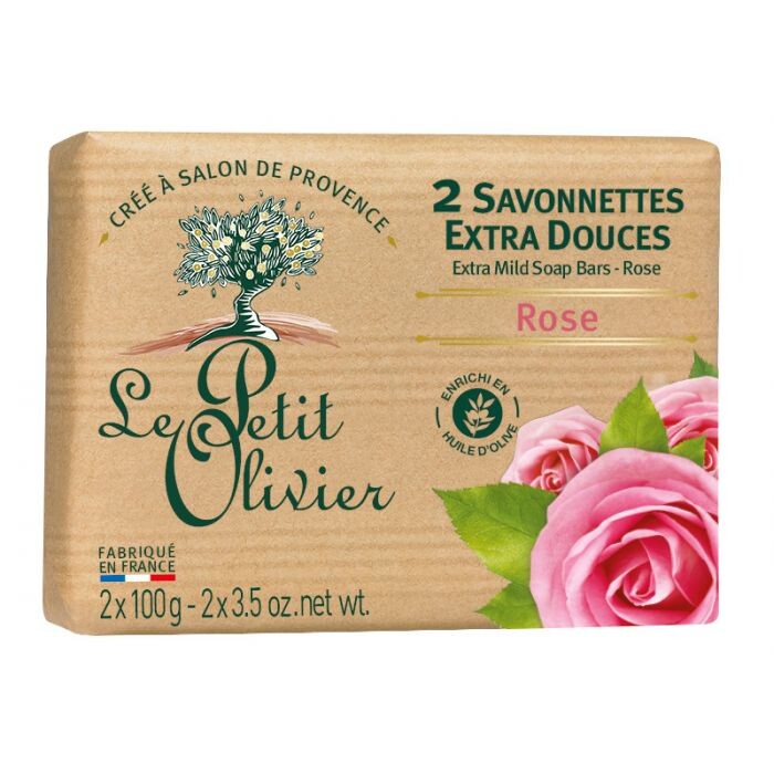 

Мыло Jabones en pastilla Le Petit Olivier, Rosas