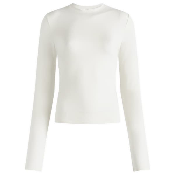 

Футболка из хлопкового джерси с длинным рукавом Skims, Marble