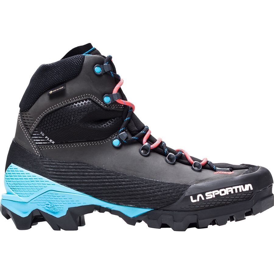 

Ботинки La Sportiva Aequilibrium LT GTX Mountaineering La Sportiva, Black/Hibiscus