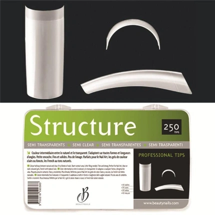 

Bna Semi-Transparent Structure Tips X250 Beautynails