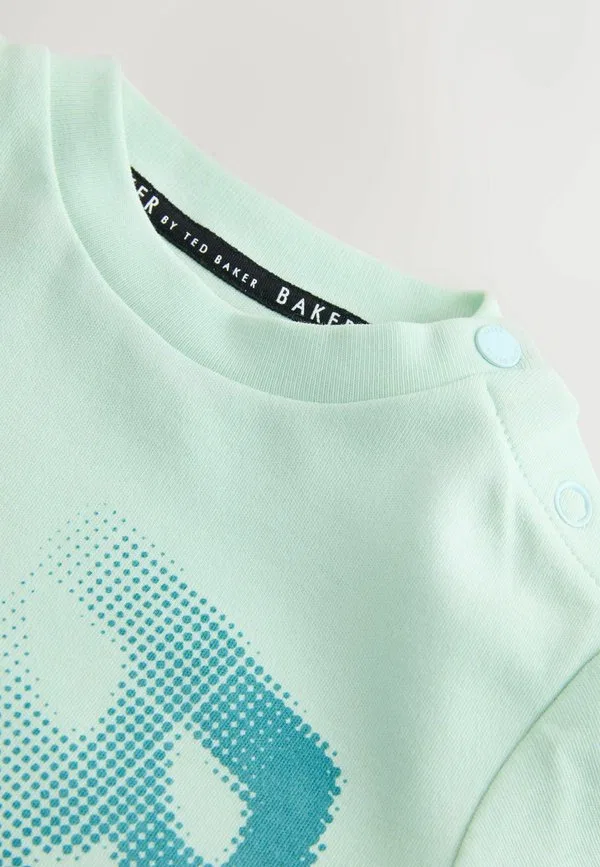 Комбинезон-Ромпер стандартного кроя с эффектом омбре Baker By Ted Baker, Blue — фото 3