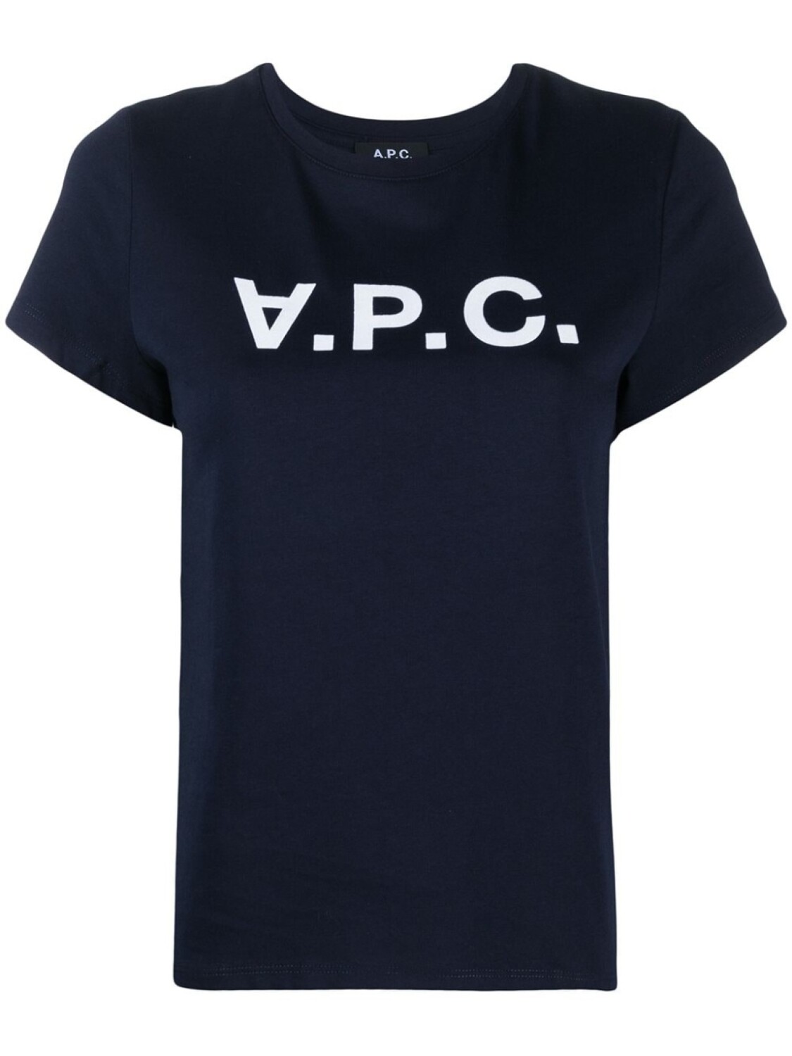 

A.P.C. футболка с логотипом, синий