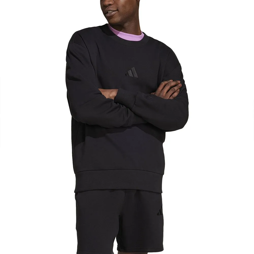 

Толстовка adidas All SZN French Terry Crew, черный