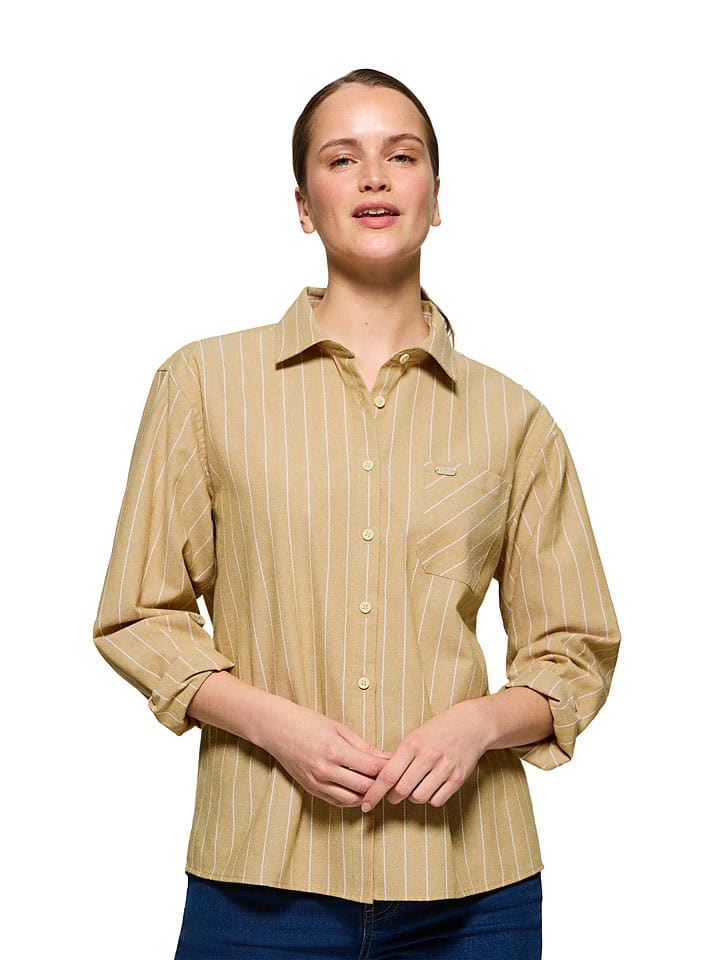 

Polo Club Рубашка свободного кроя, горчичного цвета