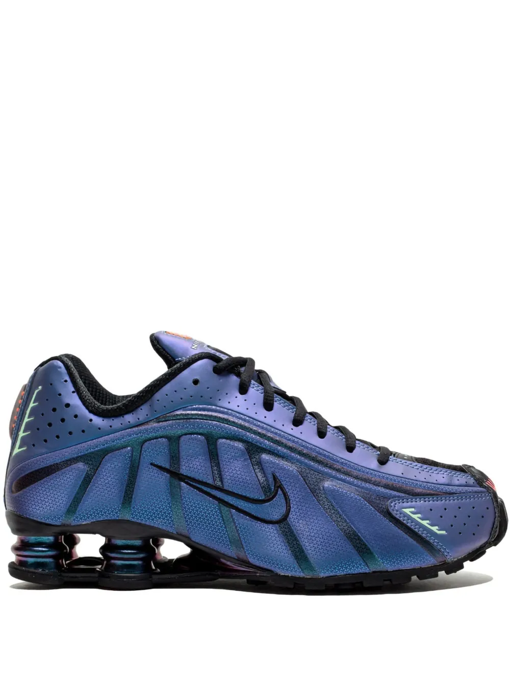 

Кроссовки Shox R4 Iridescent/Black Nike, синий