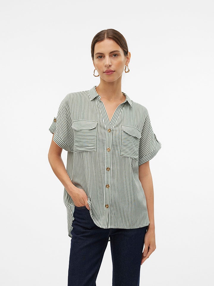 

Блузка Vero Moda, зеленый