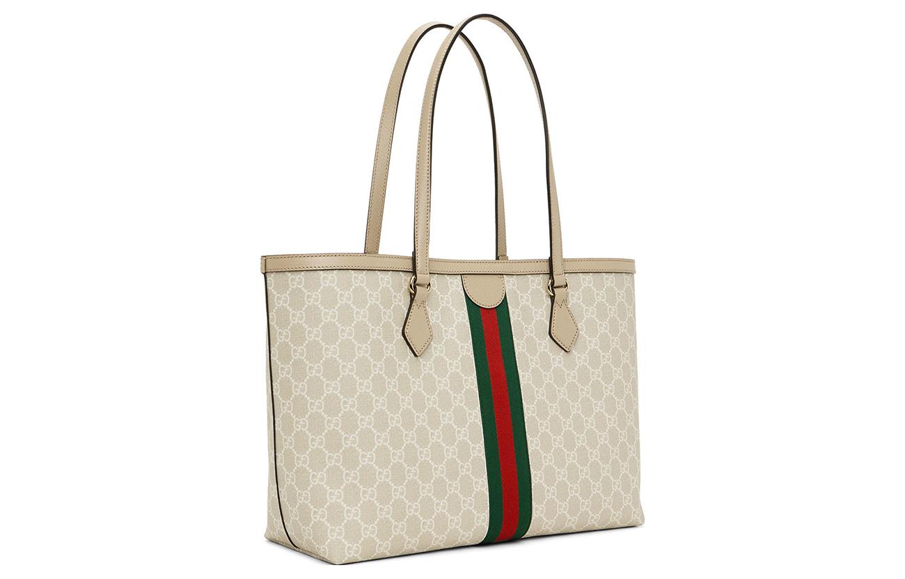 Сумка-шоппер унисекс из хлопка GUCCI — фото 3
