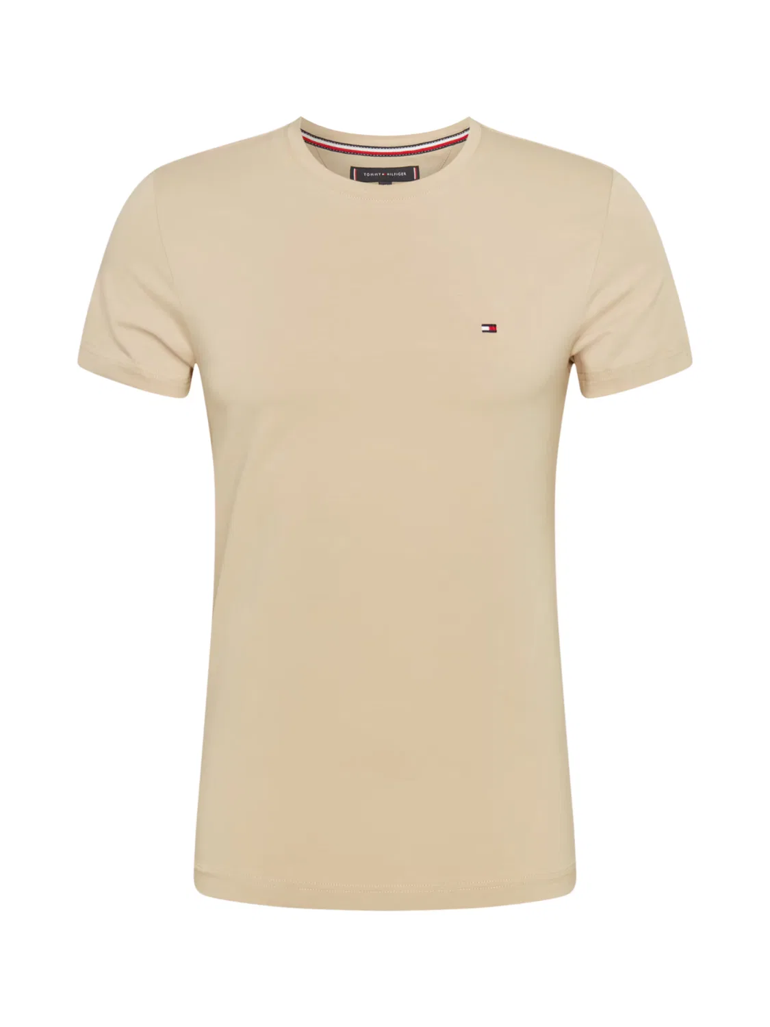 Slim fit Футболка Tommy Hilfiger, Beige