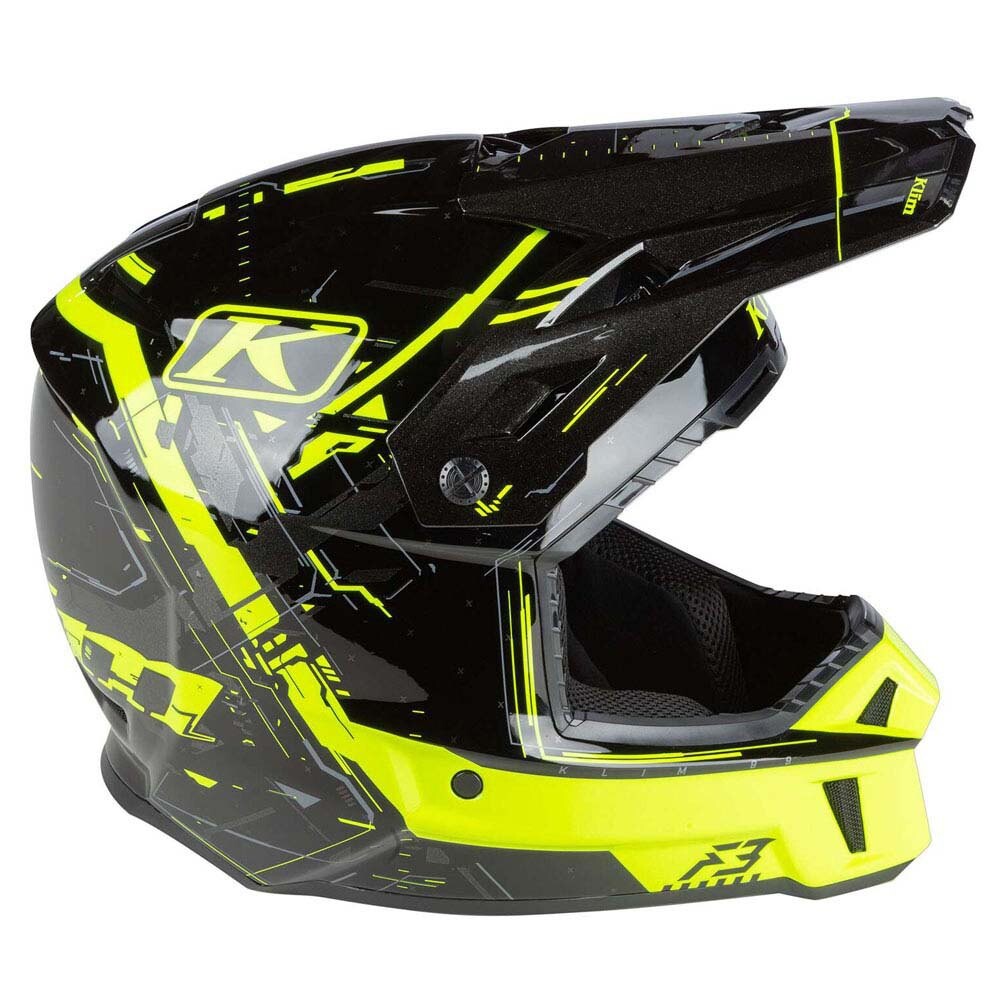 

Шлем Klim F3, желтый