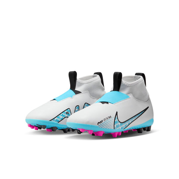 Кроссовки mercurial superfly 9 jr mercurial zoom 15 academy ag Nike, белый — фото 4