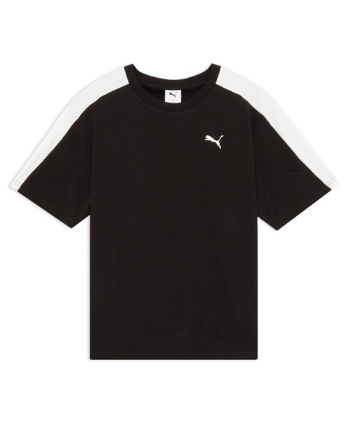 

Футболка с коротким рукавом, унисекс, ретро PUMA, черный