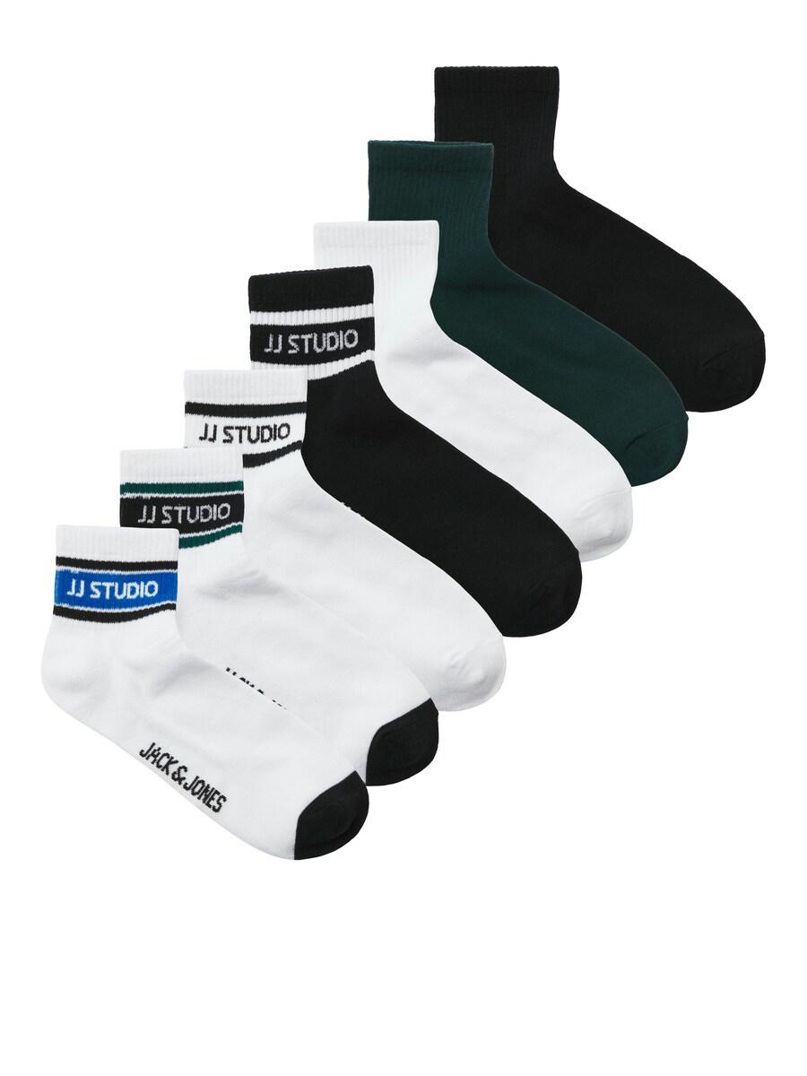 

Носки JACK & JONES JACHUGH, цвет Fir/Black/White