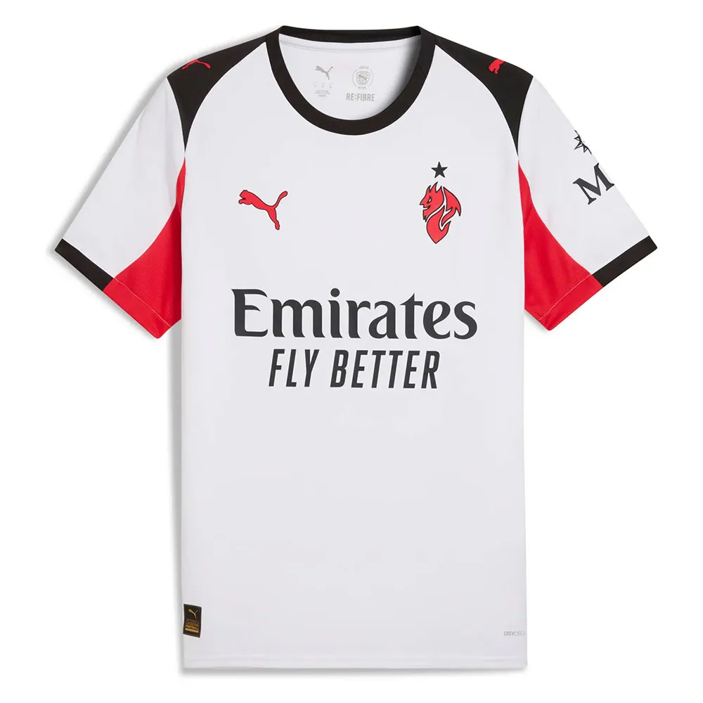 

Футболка с коротким рукавом Puma AC Milan 25/26 Replica Away, белый