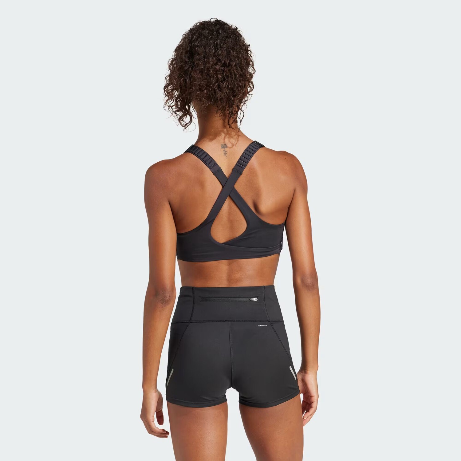 Бюстгальтер с высокой поддержкой FastImpact Luxe Run Adidas, цвет Black — фото 2