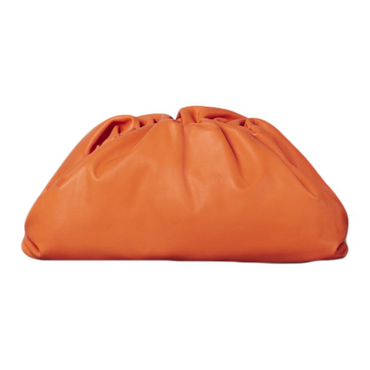 

Коллекция багажа Клатч из кожи коровы Женский Светло-оранжевый Bottega Veneta