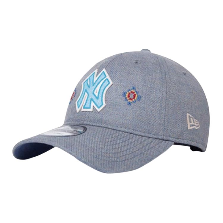 

New Era Бейсболка из полиэстера вискозы акрила хлопка унисекс джинсового синего цвета, Denim Blue