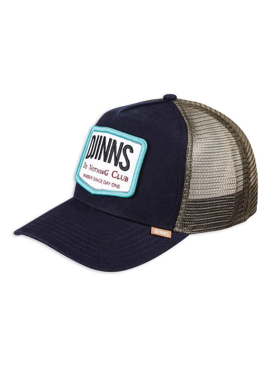 

Бейсболка DJINNS Cap Nothing Club 2 HeatDye, темно-синий