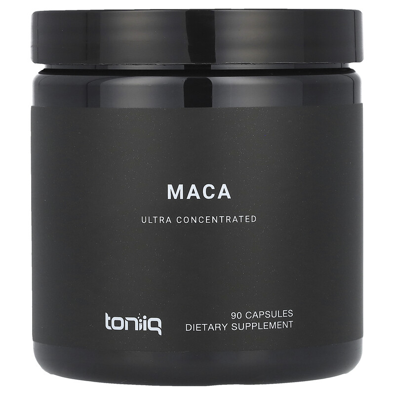 

Toniiq, Мака, 500 мг, 90 капсул