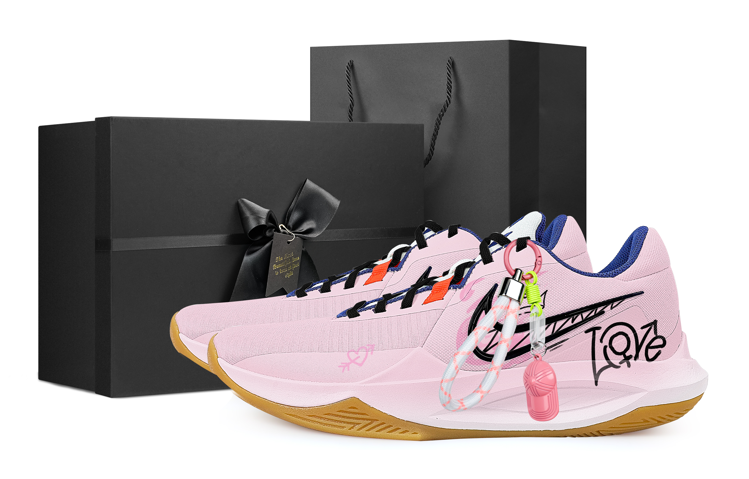 

Nike Баскетбольные кроссовки Precision 6 Low Top мужские розовые