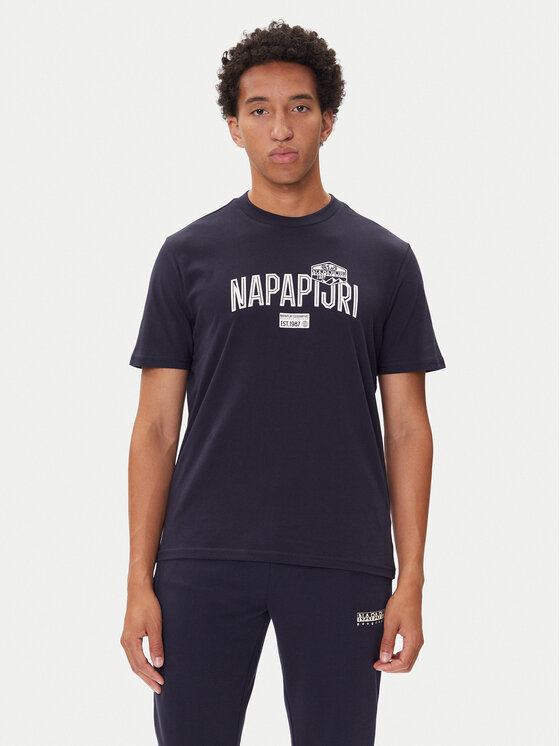 

Футболка regular fit S-Funes Ss NP0A88UA Napapijri, синий