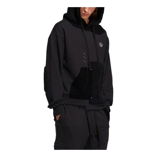 

Толстовка adidas originals Series Irregular Splicing Sports Black, мультиколор