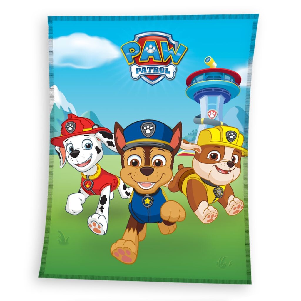 

Одеяло Эйндховен, узор косы 140х180 см, медовый (желтый) Paw Patrol, мультиколор