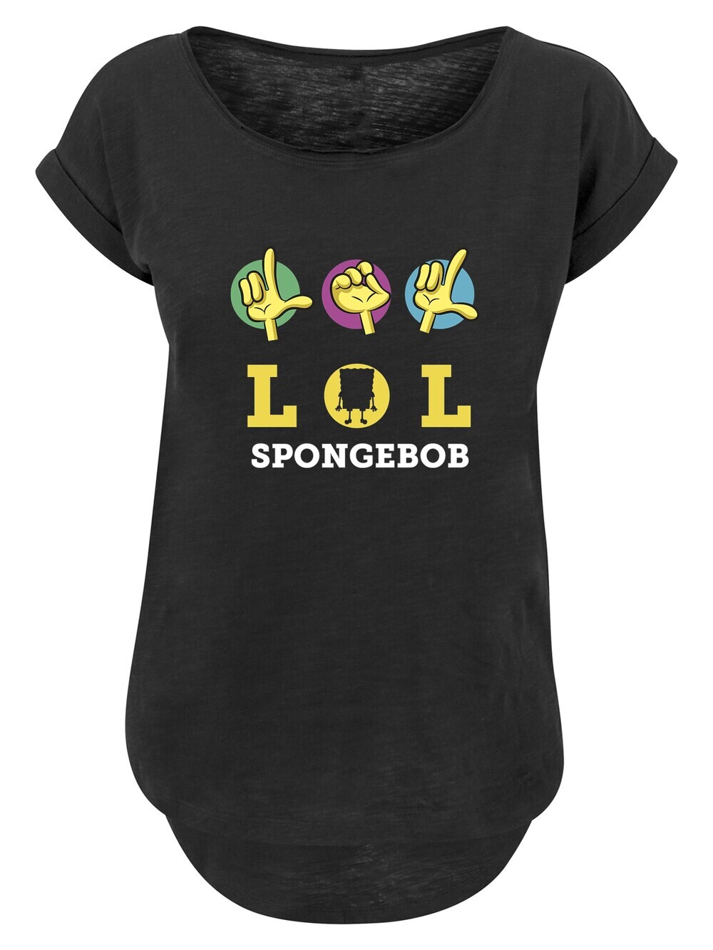 

Рубашка F4Nt4Stic Spongebob Schwammkopf LOL, черный