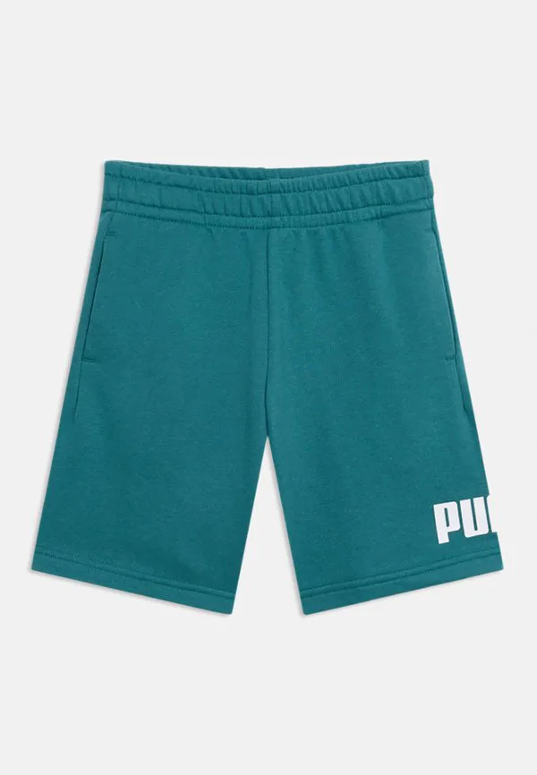 Спортивные шорты унисекс с логотипом Puma, Emerald Ice — фото 3
