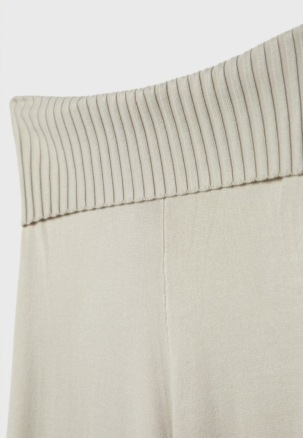 

Брюки CULOTTES FOLD-OVER WAIST Stradivarius, цвет Stone