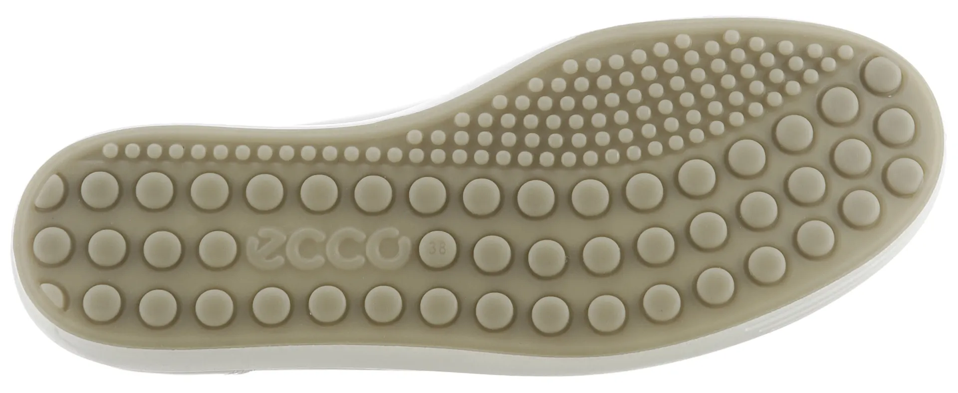 Кроссовки Ecco "SOFT 7 W", с этикеткой, повседневная обувь, полуботинки, шнуровка, узкая форма, кремовый — фото 3