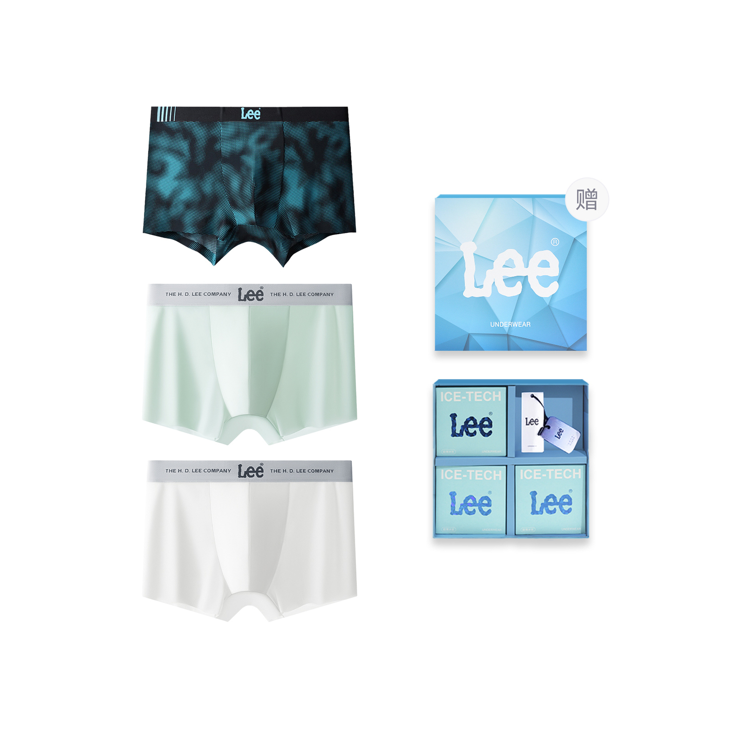 

Lee Sunset 1.0 подарочный набор мужского белья 3 шт