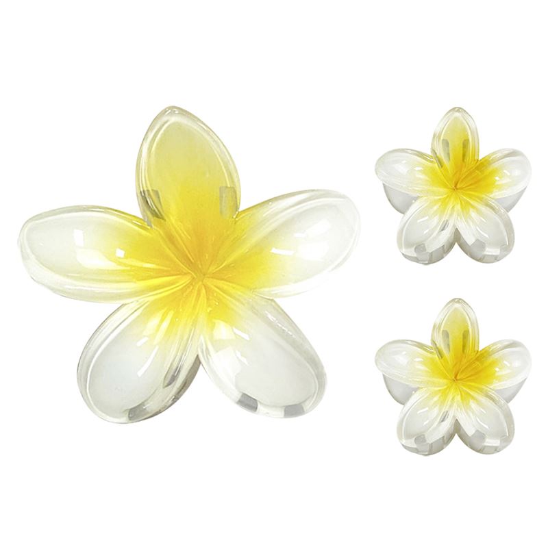 

Заколка для волос moana trio haarklammer Soho, yellow plumeria