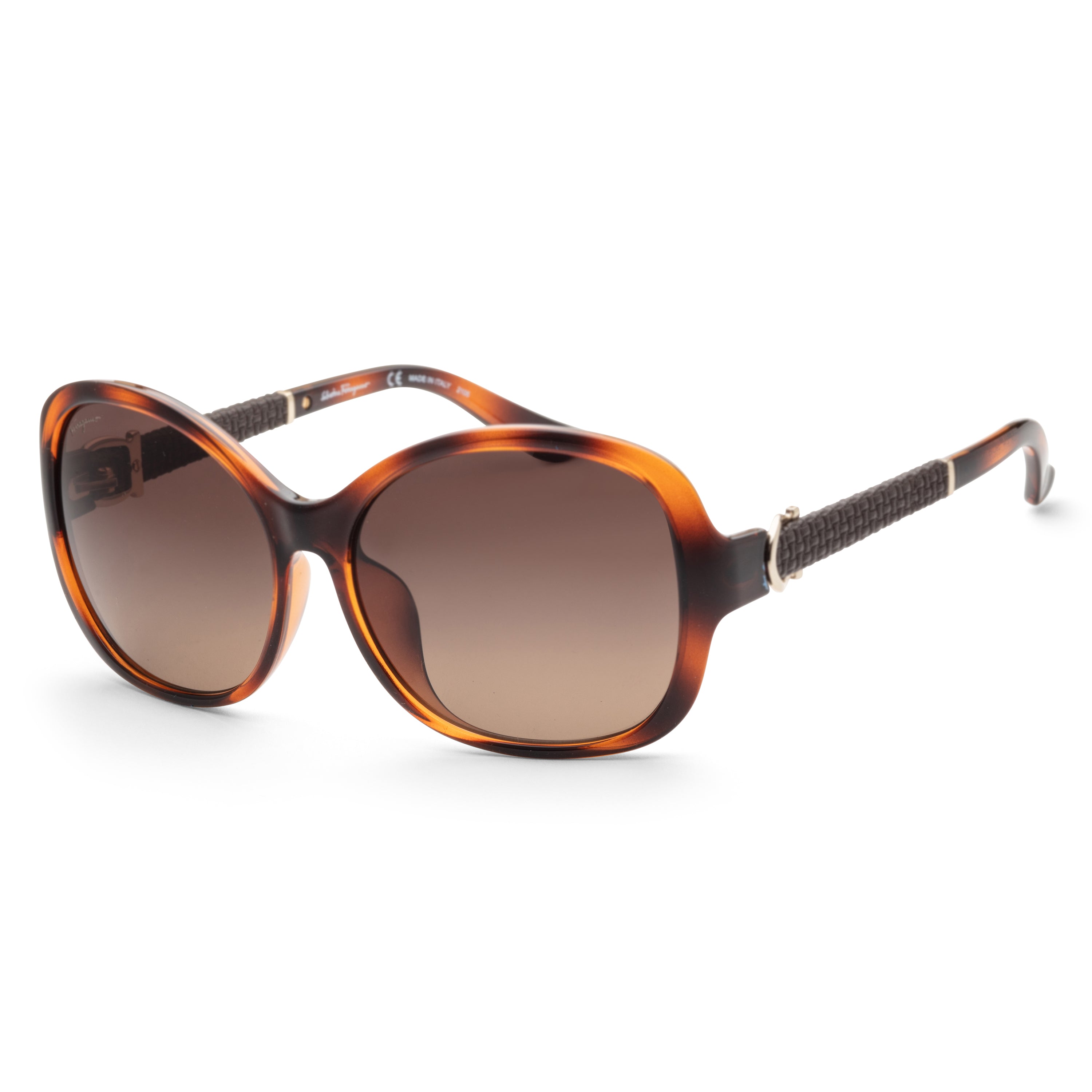 

Модные женские солнцезащитные очки Ferragamo 59 мм, цвет tortoise
