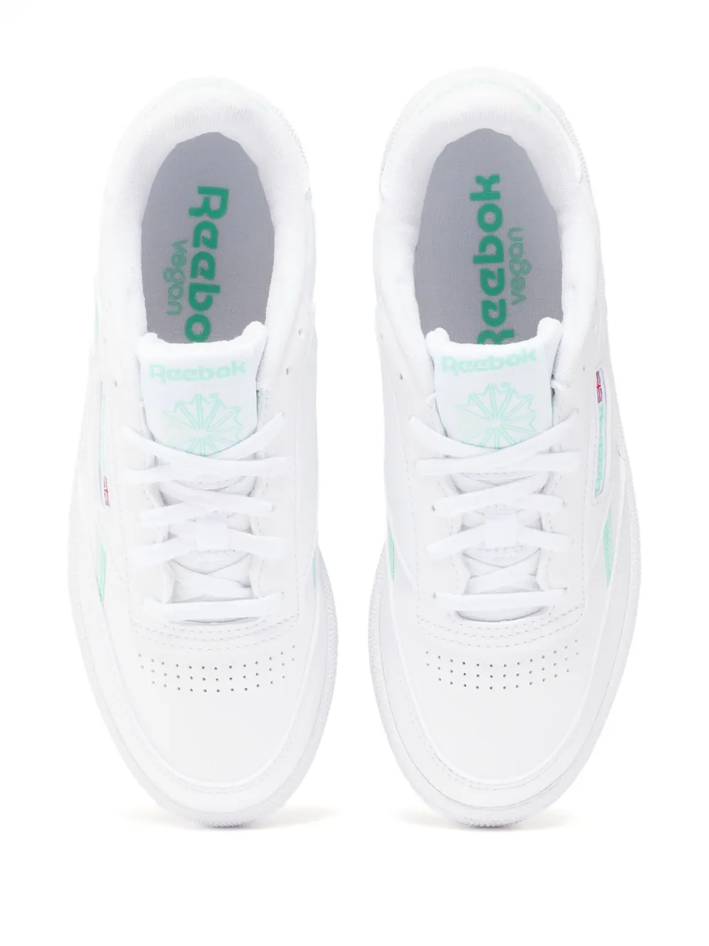 Кроссовки Club C 85 из искусственной кожи REEBOK, белый — фото 2