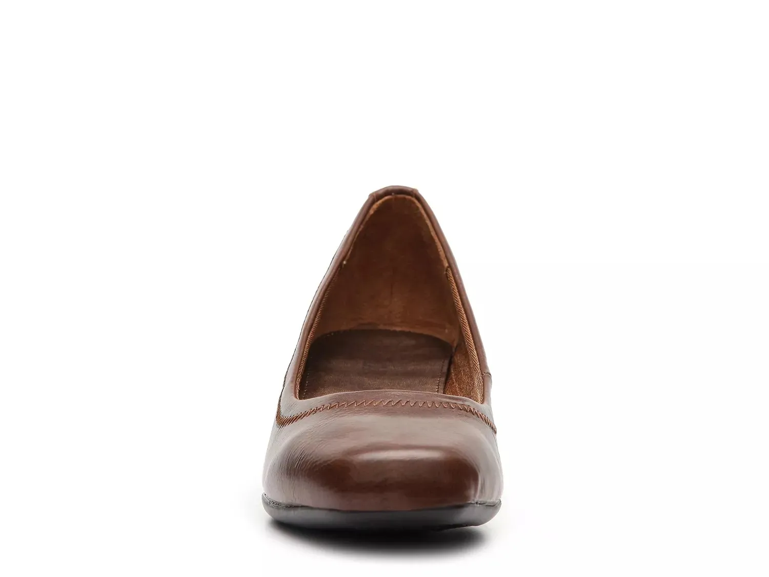 Туфли-лодочки LifeStride Groovy Wedge Pump, коньячный цвет — фото 2