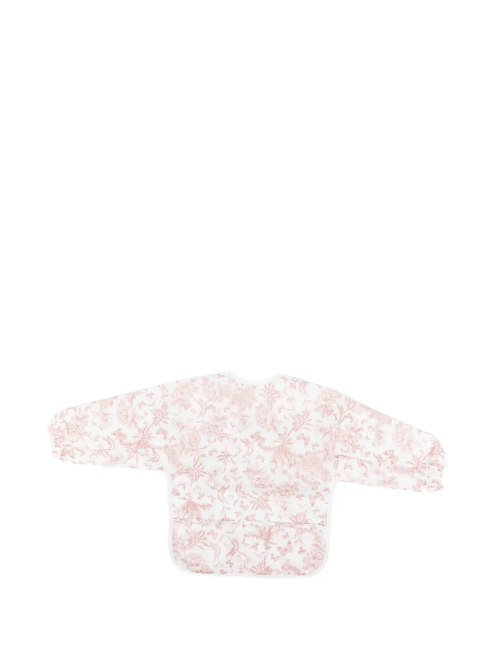 

Нагрудник с цветочным принтом Tartine Et Chocolat, белый