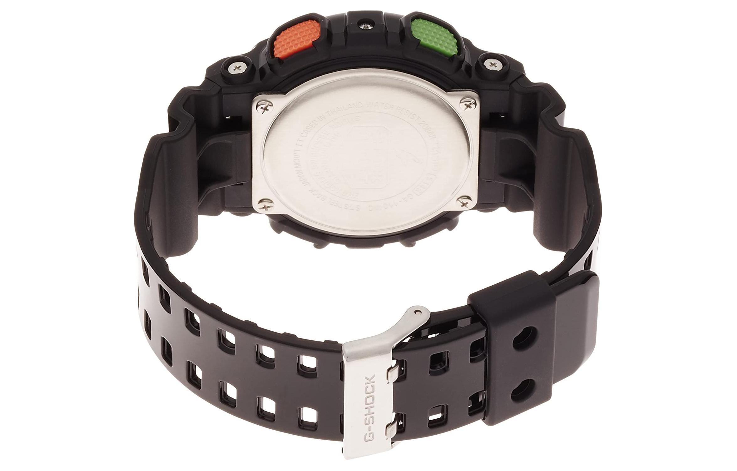 

Мужские часы Casio GA-110MC-1A серии Liquid Crystal/Analog Dual Display черные