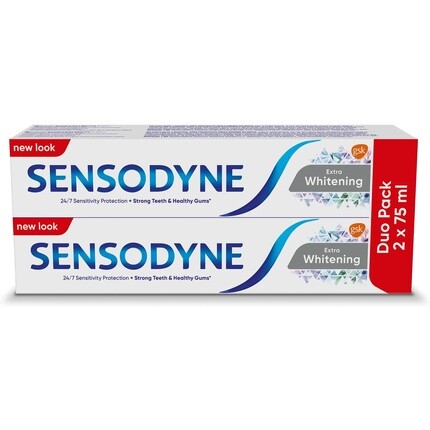 

Зубная паста Extra Whitening, 75 мл, 2 шт., Sensodyne