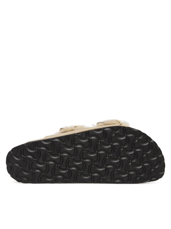 Сабо Arizona Big Buckle Shearling 1030384 Birkenstock, коричневый — фото 4