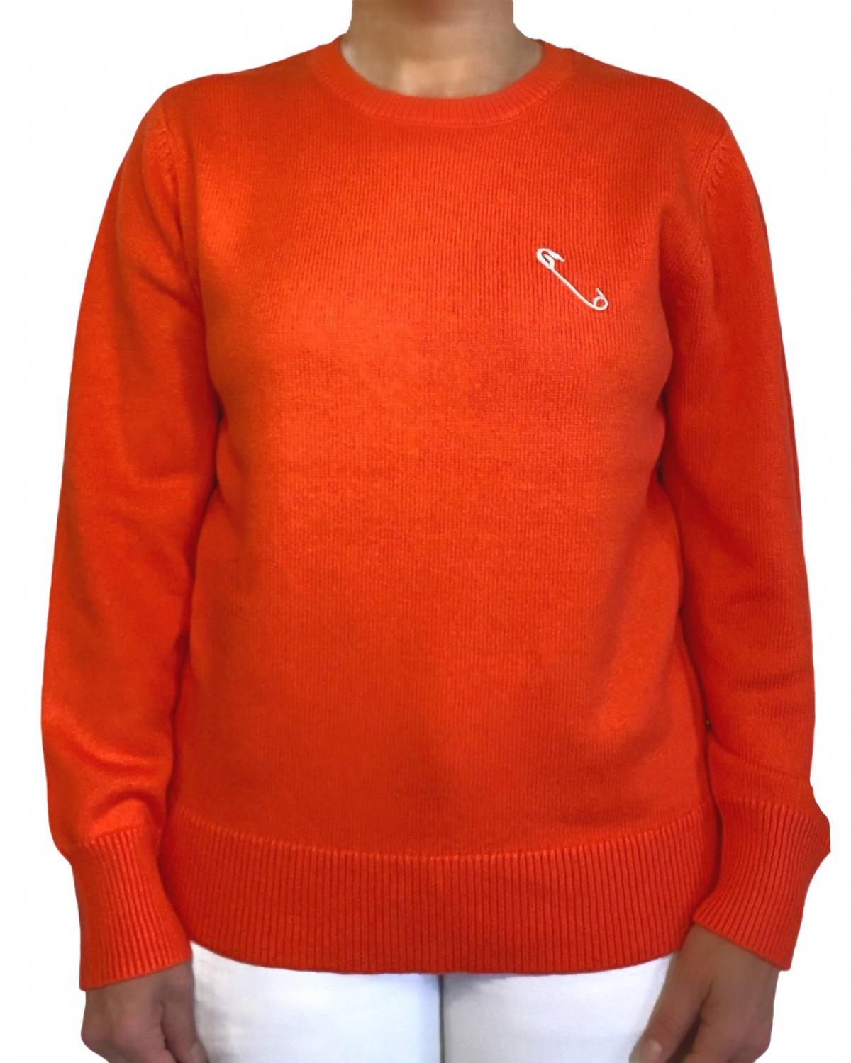 

Свитер с булавкой в цвете мандарин/облако Replica Los Angeles, Tangerine/Cloud