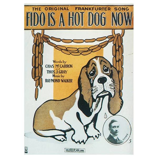 

Картина на холсте LegendArte Fido is A Hot Dog Now, многоцветный